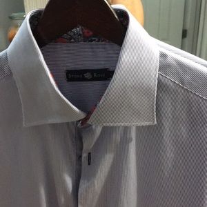Stone rose men’s dress shirt